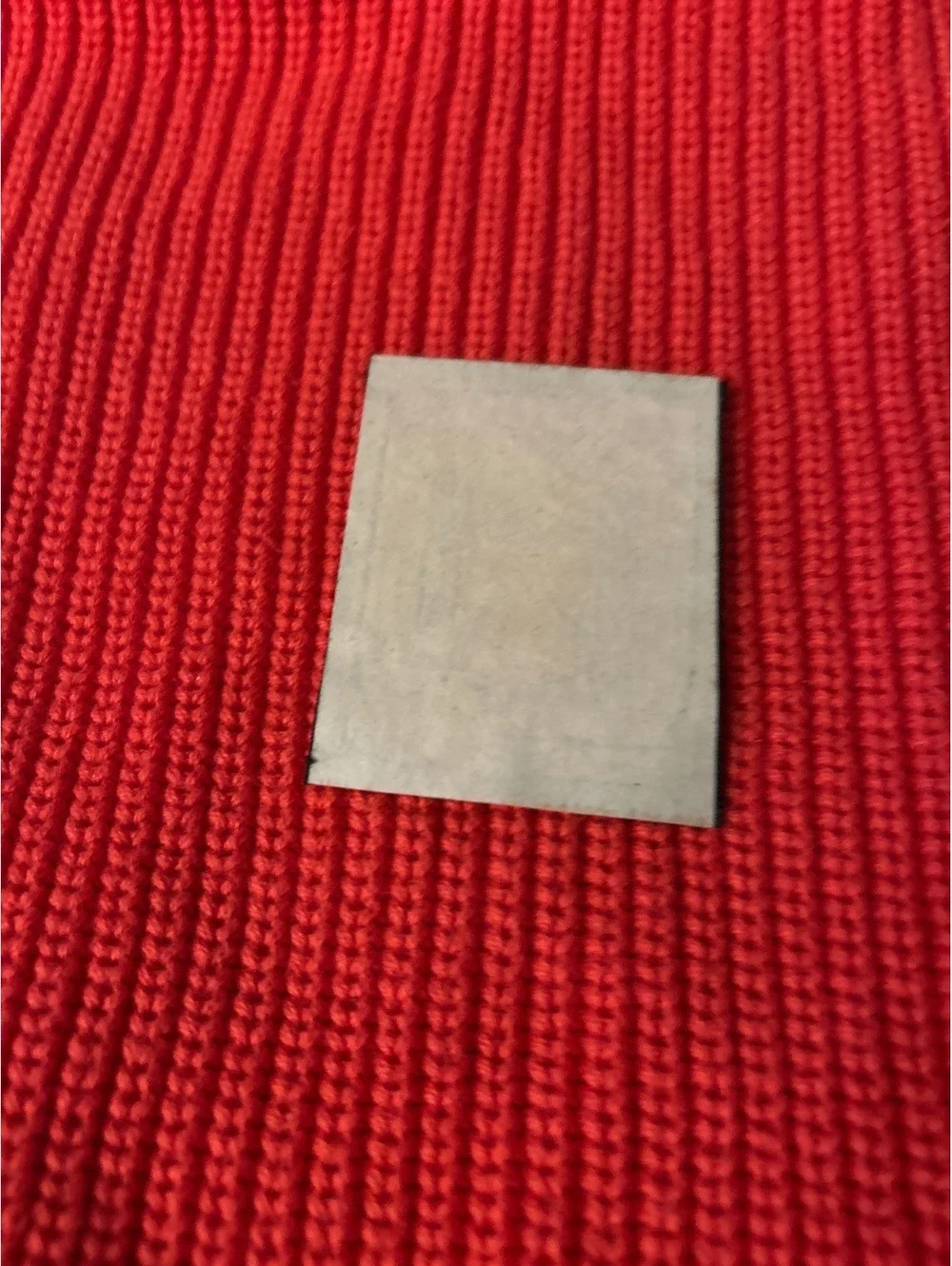 London Patch - sticker Embroidered Knit Fabric Square